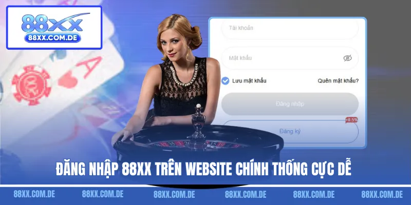 Đăng nhập 88XX trên website chính thống cực dễ